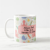 ザシーダコ海馬ジンベイジンベイヒトデ コーヒーマグカップ (左)