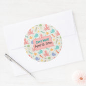 ザシーダコ海馬ジンベイジンベイヒトデ ラウンドシール (封筒)