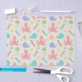 ザシーダコ海馬ジンベイジンベイヒトデ 薄葉紙 (クラフト)