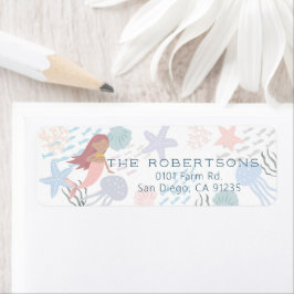 ザシーダークスキンマーメイド誕生日 ラベル