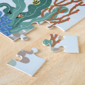 ザシードルフィンシャーク誕生日プレゼント ジグソーパズル (側面)