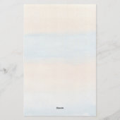 ザシードルフィンパーソナライズされた2 便箋 (裏面)