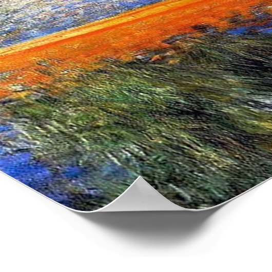 ザシーネリバーアットアスナイレスルノアールファインアート ポスター (角)