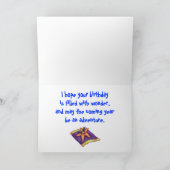 ザシーハッピーバースデーカード カード (内部)