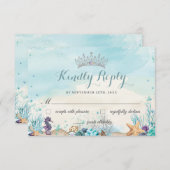 ザシービーチスウィート16キンチェニェラ応答 出欠カード (正面/裏面)