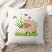 ザシープアンドグラスコージー装飾用クッション クッション (ブランケット)