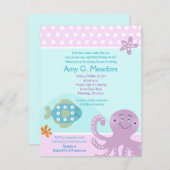 ザシーベビーシャワー招待状 招待状 (正面/裏面)