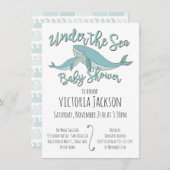 ザシーベビーシャワー招待状 招待状 (正面/裏面)