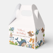 ザシーホエールシャーク海の生活の下に1番目の誕生日ファ フェイバーボックス (裏面サイド)