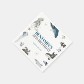 ザシーホエールシーライフ誕生日 スタンダードカクテルナプキン (角)