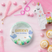 ザシーホエールタ航海のートル誕生日 ペーパーボウル (パーティー)