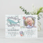 ザシーホエールバースデーパーティー写真 招待状 (スタンド正面)