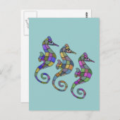 ザシーホース虹 ポストカード (正面/裏面)