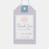 ザシーマーメイドシーグリーン誕生日ギフトラベル ギフトタグ (裏面)