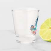 ザシーマーメイドシーホースビーチシーシェル ショットグラス (左)