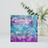 ザシーマーメイドテールフィンパーティの招待状 招待状 (スタンド正面)