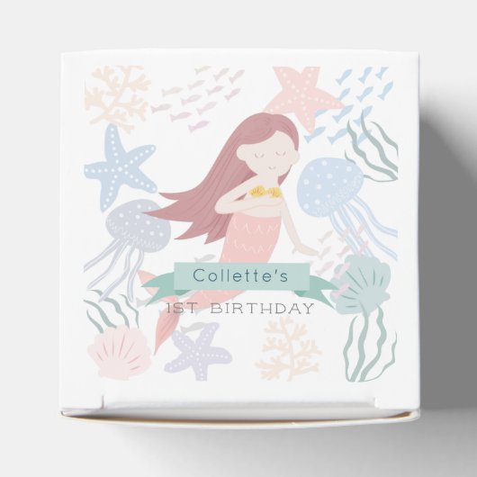 ザシーマーメイドホワイト誕生日 フェイバーボックス (上部)