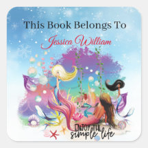 ザシーマーメイド海パープルターコイズ