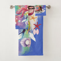 ザシーマーメイド海パープルターコイズ