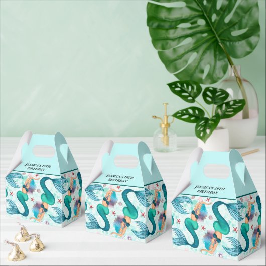 ザシーマーメイド海パープルターコイズ フェイバーボックス (複数)