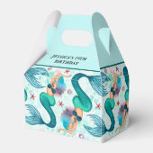 ザシーマーメイド海パープルターコイズ フェイバーボックス (正面サイド)