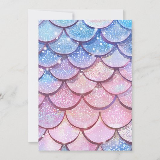 ザシーマーメイド4th誕生日招待状 招待状 (裏面)