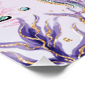 ザシーマーメイド&カメ子供部屋ベビーガール ポスター (コーナー)