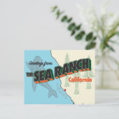 ザシーランチラージレター葉書 – バージョン3 ポストカード (スタンド正面)