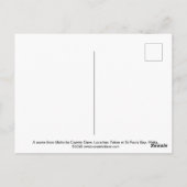 ザシーンフロムセントポールズベイマルタホリデイカード ポストカード (裏面)