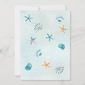 ザシー航海の8誕生日招待状 招待状 (裏面)