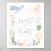 ザシー誕生日スイーツ&トリートサイン ポスター (正面)