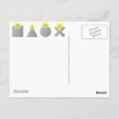 ザシ素晴らしール ポストカード (裏面)