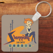 ザジェトソンズ |ショッピングは私のセラピー キーホルダー (裏面)