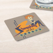 ザジェトソンズ |ショッピングは私のセラピー スクエアペーパーコースター (アングル)