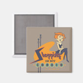 ザジェトソンズ |ショッピングは私のセラピー マグネット (正面/裏面)