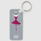 ザジェトソンズ |ジェーンのドレス キーホルダー (裏面)