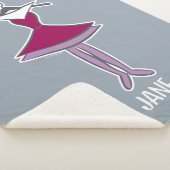 ザジェトソンズ |ジェーンのドレス シェルパブランケット (3/4)