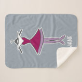 ザジェトソンズ |ジェーンのドレス シェルパブランケット (正面(横))