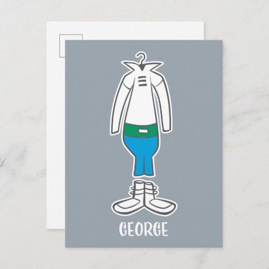 ザジェトソンズ |ジョージのスーツ ポストカード (正面/裏面)