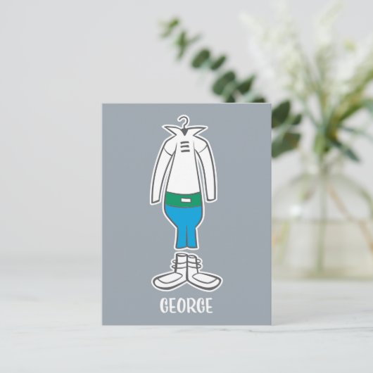 ザジェトソンズ |ジョージのスーツ ポストカード (スタンド正面)