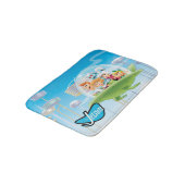 ザジェトソンズ |ファミリーカー飛んでいるバスマット バスマット (アングル)