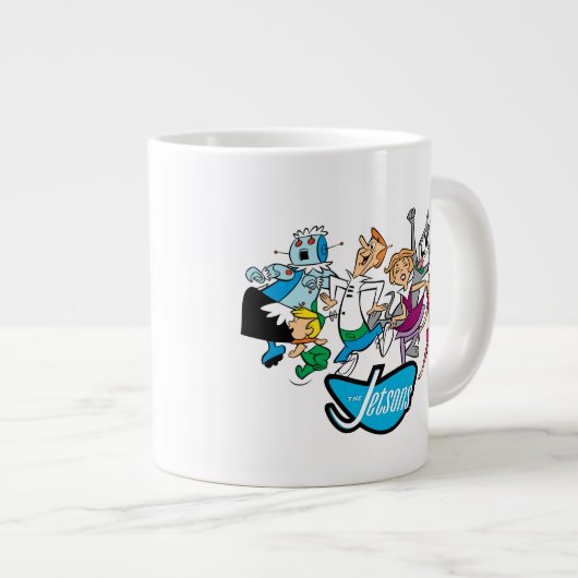 ザジェトソンズ |ファミリーダンスパーティージャイアントコーヒーマグ ジャンボコーヒーマグカップ (正面右)