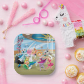 ザジェトソンズ |ファミリーダンスパーティー ペーパープレート (パーティー)