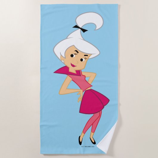 ザジェトソンズ |娘ジュディ ビーチタオル (正面)