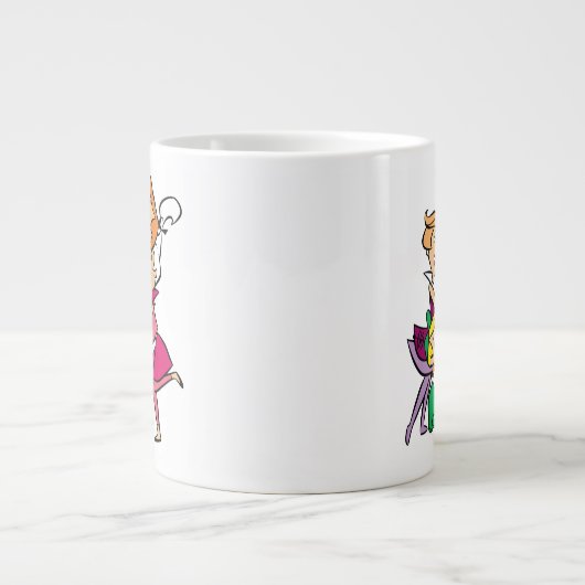 ザジェトソンズ |家族 ジャンボコーヒーマグカップ (正面)