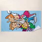 ザジェトソンズ |家族 ビーチタオル (正面)