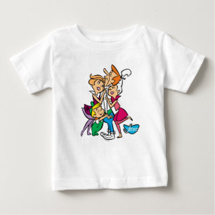ザジェトソンズ 家族 ベビーTシャツ