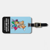 ザジェトソンズ |家族 ラゲッジタグ (正面横)