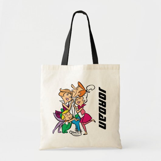 ザジェトソンズ |家族 |名前の追加 トートバッグ (正面)