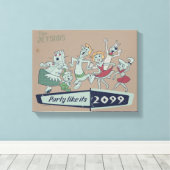 ザジェトソンズ | 2099年のようなパーティー キャンバスプリント (インサイチュ (ウッドフロア))